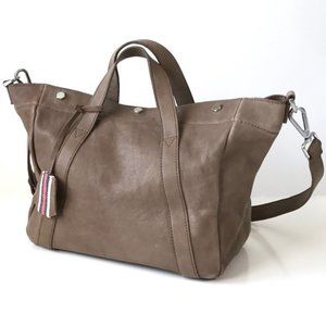 Madewell Stockholm Leather Satchel, Brown